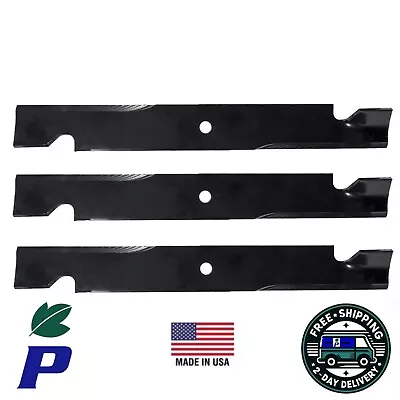 60" Deck Blades for Bad Boy Zero Turn Mower ZT CZT Maverick 3 Pack