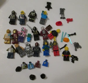 Lego Minifigure Lot Ironman Toretto C3PO Minecraft some complete some parts - Picture 1 of 5