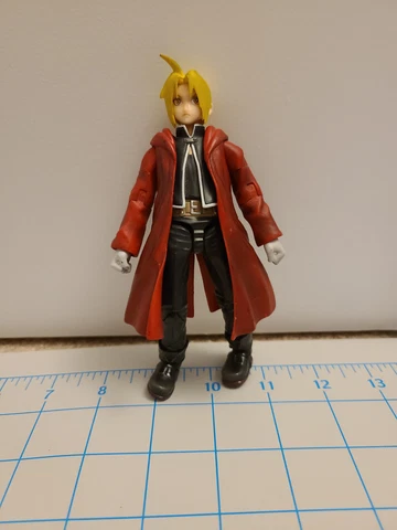 Play Arts Fullmetal Alchemist 6" Anime Figure Edward Elric 2003 Square Cover