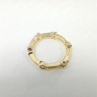 Gold Ring Pandora Mickey Mouse & Minnie Mouse Sparkling Eternity - Image 1 of 4