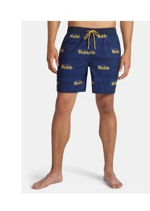 Cerveza Modelo Herren blau Taschen gefüttert Boardshorts Badehose Gr. 3XL (48-50) - Bild 1 von 19