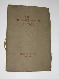 1927-28' Yearbook Info-Guide Book- Horace Mann School on Campus Columbia Univ. - Bild 1 von 16