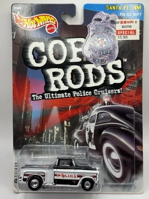 Hot Wheels Cop Rods Santa Fe, NM '56 Flashsider - Carro fundido 1:64 - Imagem 1 de 4