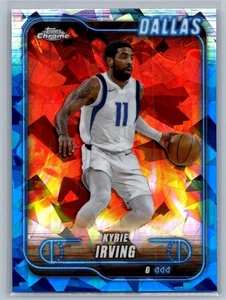 2024-25 Topps Chrome Sapphire Kyrie Irving Dallas Mavericks - Picture 1 of 2