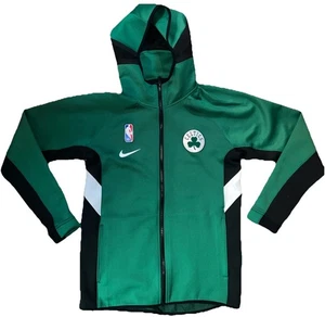 Boston Celtics Nike NBA Jacket Mens Medium Full Zip Dri Fit Athletic Streetwear! - Picture 1 of 20