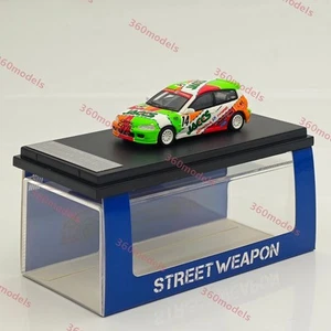 SW 1:64 Civic EG6 JACCS Livery #14 Limited 499 Diecast Model Car Collection - Imagen 1 de 7