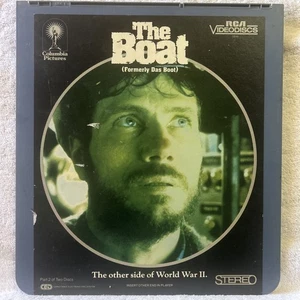 The Boot - Das Boot SELECTAVISION RCA CED Part 2 of 2 Disc Set - Picture 1 of 2