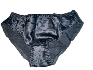Brand New Women’s Black 100% Silk Panties Bikini - Picture 1 of 4