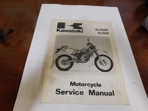 Kawasaki OEM Service Manual 1993-1994 KLX250 KLX250R 99924-1165-02 $13.45 - Bild 1 von 5