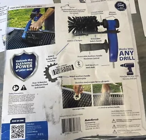 RotoScrub Kit Pulizia Spazzola Griglia Attacco - Foto 1 di 2