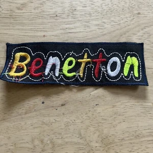 Vintage Benetton Patch - Bild 1 von 6