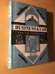 Business and Law for the Shipmaster by Hopkins, F. N hardback 1982 reproduction - Picture 1 of 1