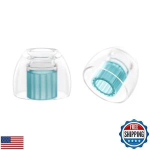 SpinFit W1 for IEM - MS - Patented Medical-Grade Silicone Ear Tips, Double W- - Picture 1 of 5