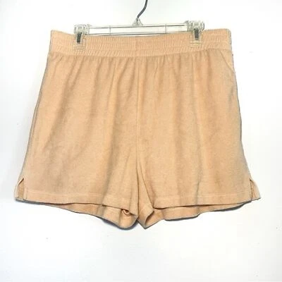 Pantalones Cortos Reformation Jeans Rosa Terry Paño Pull On Fiji - XLarge Foto 1 de 4