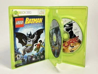 Lego Batman & Pure Double Pack (Xbox 360, 2011) - Good Condition CIB - Image 1 of 4