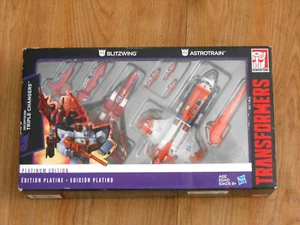 Actionfigur - TRANSFORMERS - BLITZWING / ASTROTRAIN - Platinum Edition - NEU - Bild 1 von 1