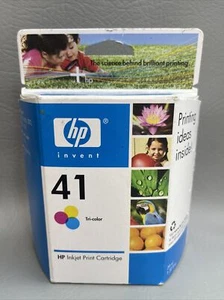 HP Inkjet Tri-color Print Cartridge 41 New in Box Expire Date Oct 2006 - Picture 1 of 9