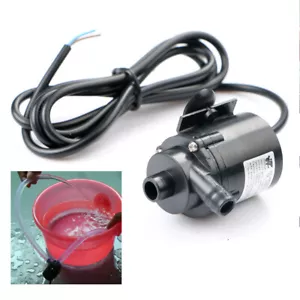 Pompa acqua fontana piscina acquario 4,5W DC12V 280L/H motore brushless - Foto 1 di 11