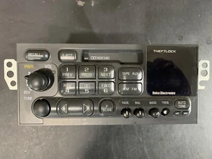FM Radio Cassette Player (Fits Chevrolet TRAILBLAZER 1998) Part Number 09356085 - Picture 1 of 4