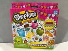 New! Shopkins Sticker Kit (Includes 4 Sticker Sheets & 1 Decal Scene) Over 100+