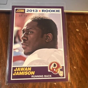 Jawan Jamison 2013 Score Rookie Purple Rookie RC #373 /99 - Picture 1 of 7