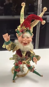 Figurina Mark Roberts Jester Elf Medium 16" nuova - Foto 1 di 7