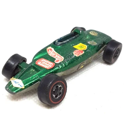 Turbina Hot Wheels Redline Shelby 1969 interior gris verde hecho en Hong Kong Foto 1 de 4