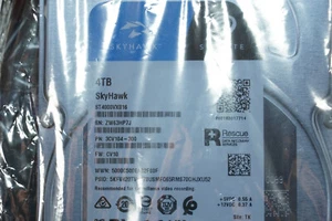 NEW!!! Seagate SkyHawk ST4000VX016 4 TB 3.5" SATA 6Gb/s Internal Hard drive - Picture 1 of 5