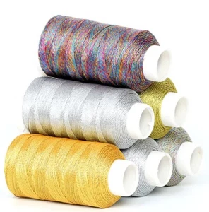 Hardy'sTextile Metallic Cord String DIY Craft Jewelry Bead Decor Thread $3.29/4m - Picture 1 of 16