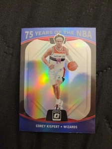 2021 DONRUSS OPTIC 75 years of the NBA Corey Kispert #48 - Picture 1 of 2