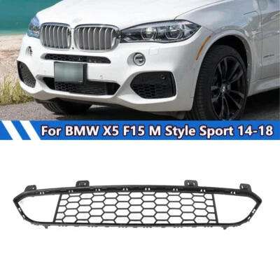 Bumper Grill Fit For 2014-2018 BMW X5 F15 M Sport Front Lower Grille 51118054012 Foto 1 de 4
