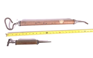(2) ANTIQUE GREASE GUNS - Picture 1 of 3