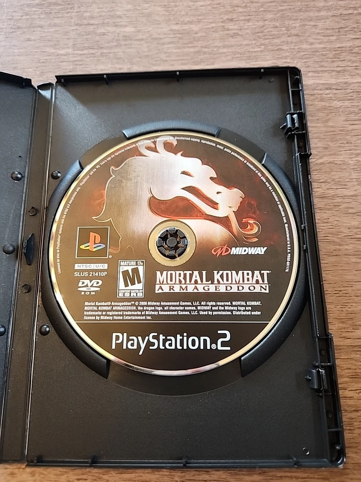 Mortal Kombat: Armageddon (Sony PlayStation 2, 2006) solo disco Foto 1 de 1
