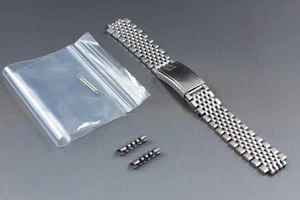 [Quasi come nuovo con maglie finali 609] Bracciale orologio OMEGA 1037 18mm perline di riso - Foto 1 di 11