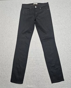 Pantalones de mezclilla largos de algodón súper ajustados negros Tory Burch para mujer 29 nuevos con etiquetas - Imagen 1 de 16