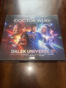 The Tenth Doctor Adventures Doctor Who: Dalek Universe 3. Big Finish 4 CD Box - Picture 1 of 2