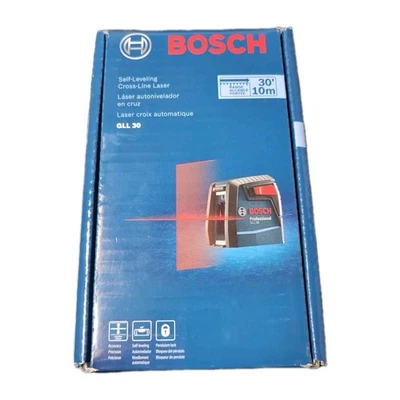 Láser autonivelante de línea cruzada Bosch GLL 30 30 30 ft *Nuevo Foto 1 de 3