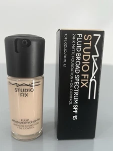 ~NW5~, MAC Studio Fix Fluid Foundation Broad Spectrum SPF 15, 1oz/30mL, NIB - Picture 1 of 5