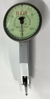 Federal T-1 Testmaster Dial Test Indicator, .030" Range, .001" Graduation - Image 1 of 3