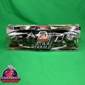 2005 Hasbro Star Wars Titanium Series Tie Bomber Slave 1 X-wing DieCast 5 pack - Picture 1 of 5
