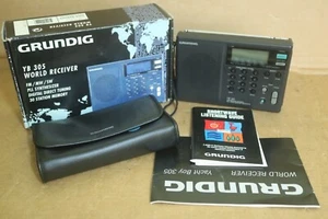 GRUNDIG Yacht-Boy YB-305 AM/FM/SW shortwave RADIO World-Band RECEIVER in BOX - Zdjęcie 1 z 3