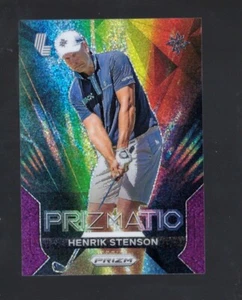 Henrik Stenson 2024 Panini Prizm LIV Prizmatic Purple Pulsar Prizm-Majesticks - Picture 1 of 2