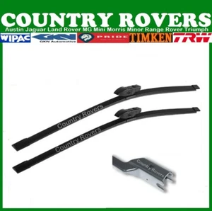 RANGE ROVER Mk5 HSE L405 WIPER BLADES 2017 to 2021 ONE PAIR LR083266 LR083267 - Picture 1 of 3