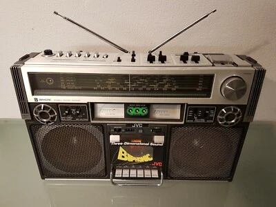 JVC RC-838W Biphonic Boombox Ghettoblaster Vintage - Bild 1 von 4