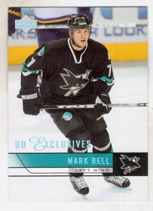 2006-07 cubierta superior #414 exclusivas Mark Bell UD #008/100 - Imagen 1 de 1