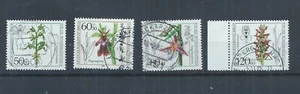 Berlin stamps. 1984 Orchids Flowers used / CTO. SG B686 - 689 CV £12.50 (R026) - Picture 1 of 2