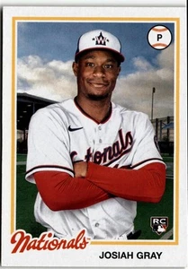 2022 Topps Archives #132 Josiah Gray - Picture 1 of 2