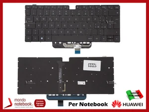 Tastiera Italiana Retroilluminata HUAWEI BOHK-WAX9X Boh-WAQ9R BOB-WAH9 NBB-WAH9 - Afbeelding 1 van 1