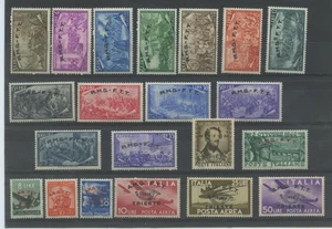 TRIESTE 1948 ANNATA CPL. 21V. ** CENTRATO - Bild 1 von 1