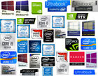 Étui autocollant Intel Core i7 7ème 8ème 9ème 10ème génération badge véritable lot USA vente en gros